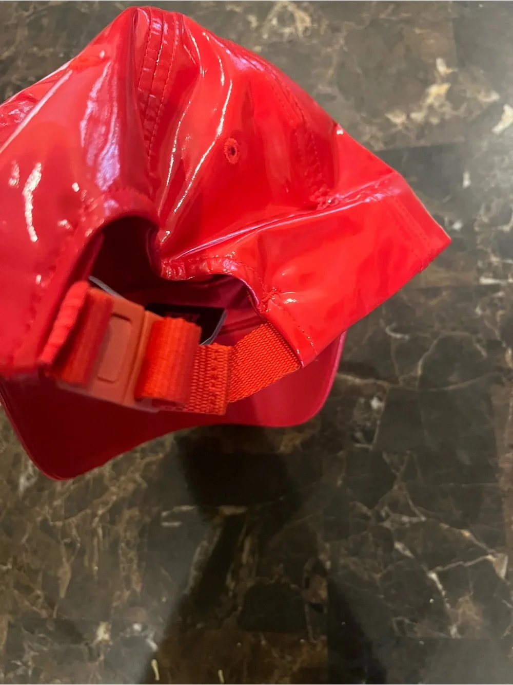 NWT Ivy Park Red Patient Women  Baseball Cap